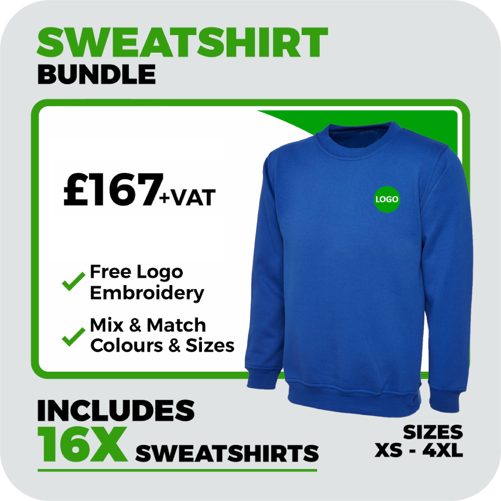 Custom Work Sweatshirts – Bundle