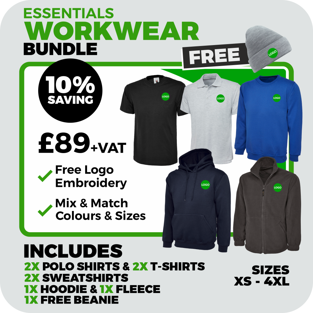 Embroidered Workwear Bundle (Essentials)