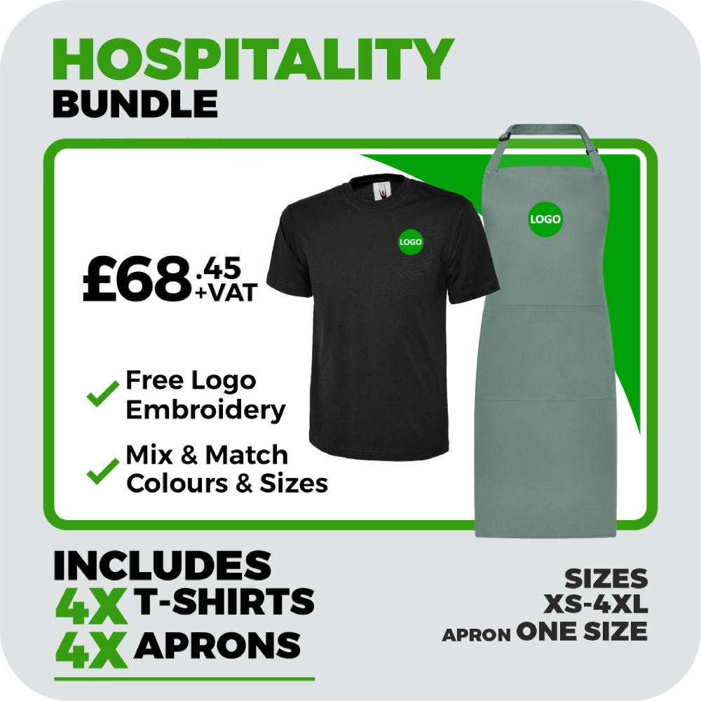 Embroidered Hospitality Uniforms – Bundle