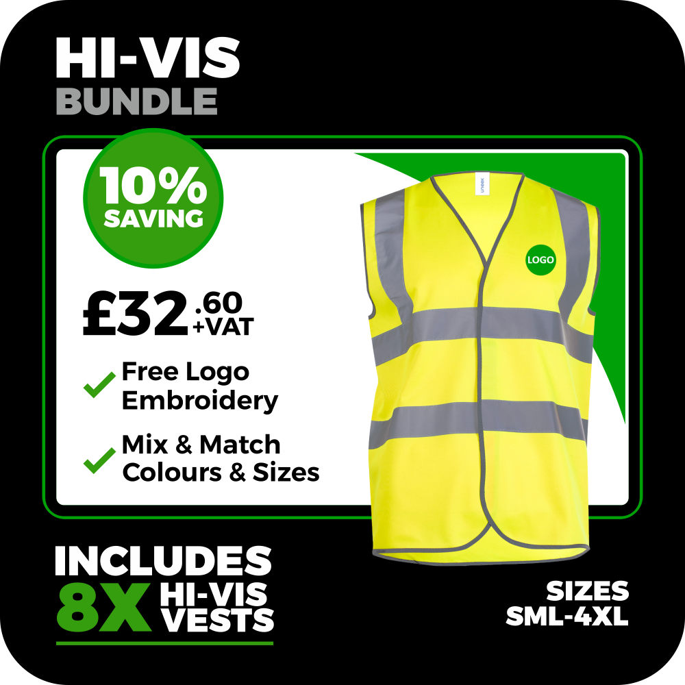 Personalised Hi-Vis Vests – Bundle