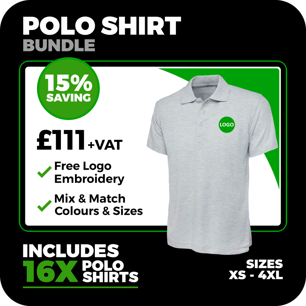 Uniform & Workwear Polo Shirts – Bundle